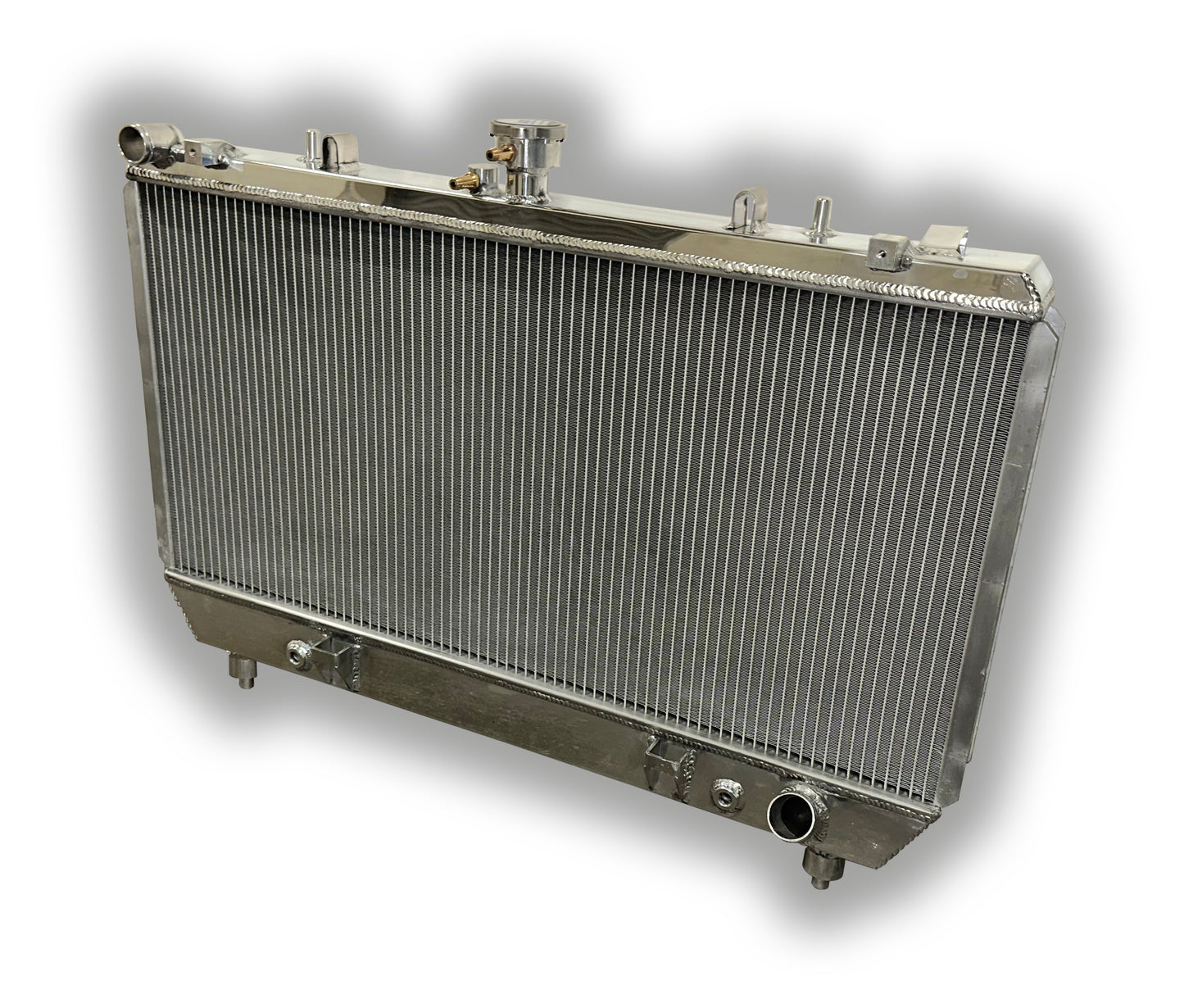 ECP 2010 - 2011 Camaro LS1 LS3 Aluminum Radiator HD - 2 rows of BIG 1.0 inch tubes