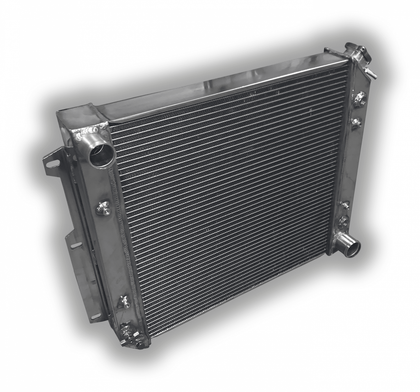 Jeep TJ 1987 - 2004 Aluminum Radiator For Small Block Chevy Conversion