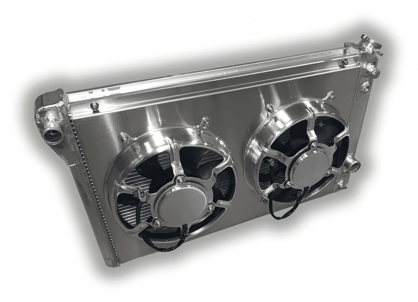 1982 - 1992 HD 3rd Gen Camaro Aluminum Radiator - Dual Aluminum HPX Fans