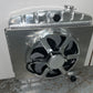 1948 - 1954 Chevy Radiator - 16" HPX 3300 CFM Fan + Shroud Scratch and Dent