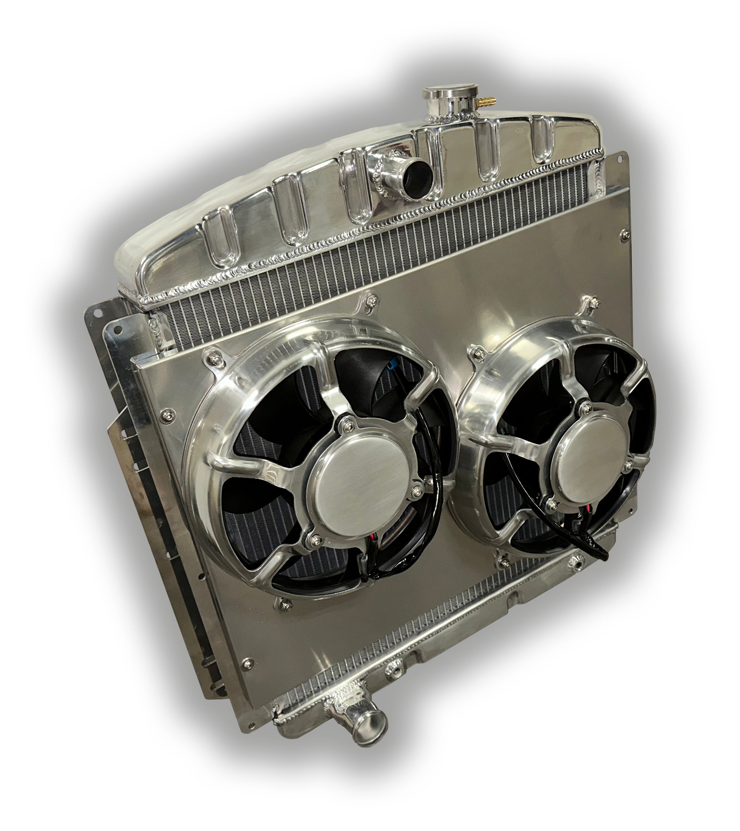 1953 - 1956 Ford F100 F150 Truck HD Aluminum Radiator - Lower DS Inlet ...