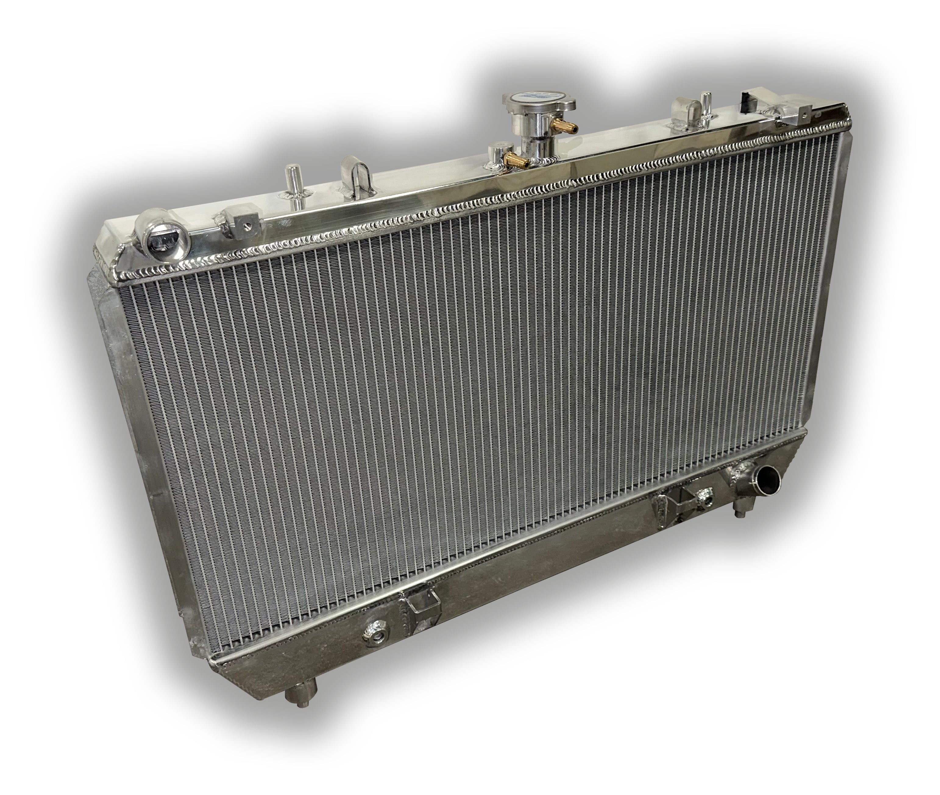 ECP 2010 - 2011 Camaro LS1 LS3 Aluminum Radiator HD - 2 rows of BIG 1 ...