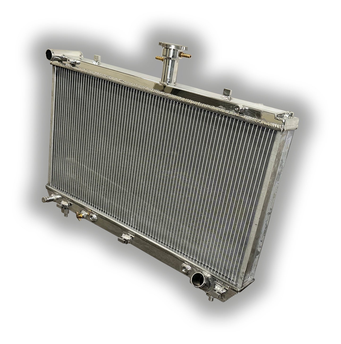 ECP 2012 - 2015 Camaro LS1 LS3 Aluminum Radiator HD - 2 rows of BIG 1.0 inch tubes