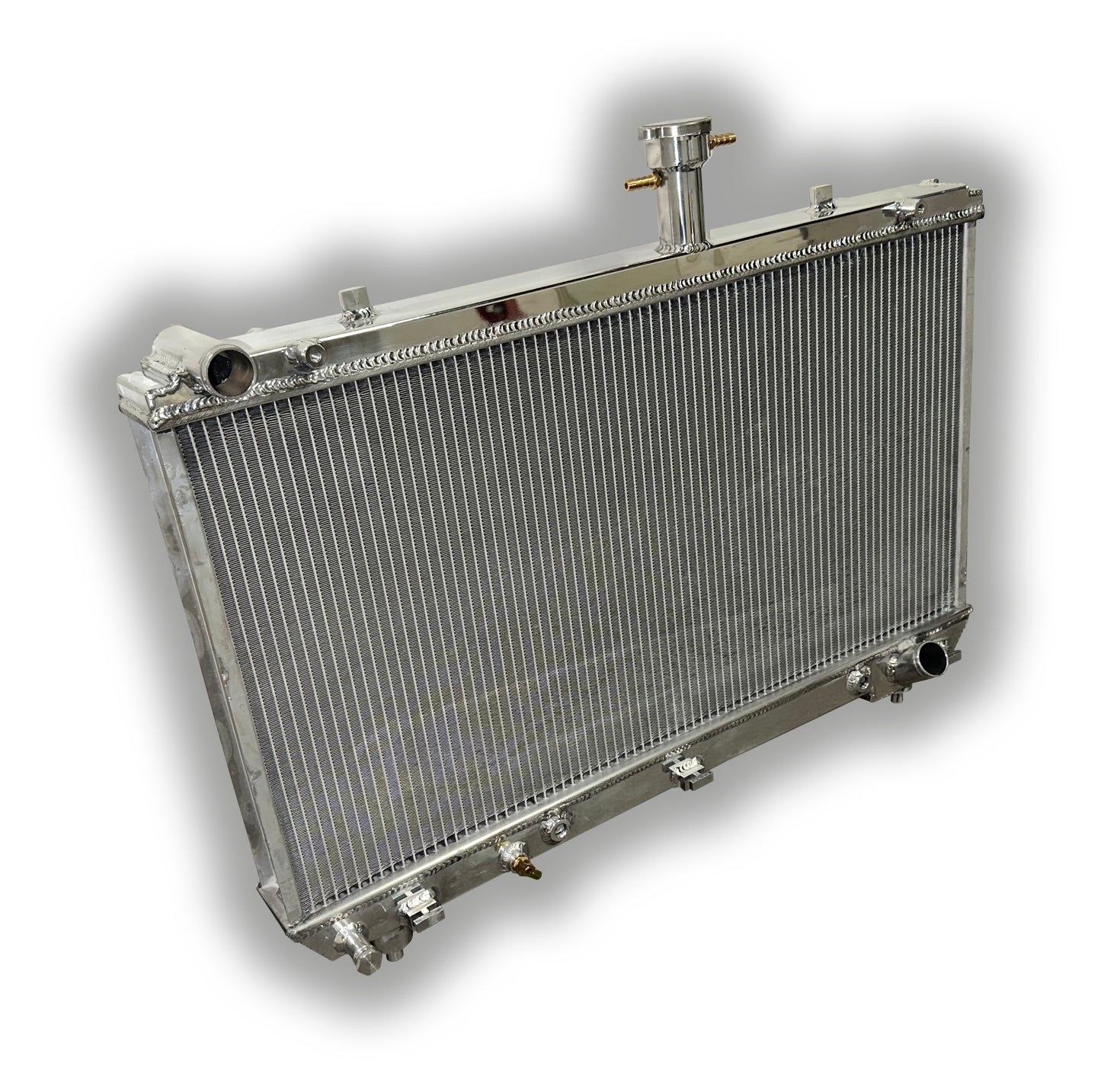 ECP 2012 - 2015 Camaro LS1 LS3 Aluminum Radiator HD - 2 rows of BIG 1.0 inch tubes