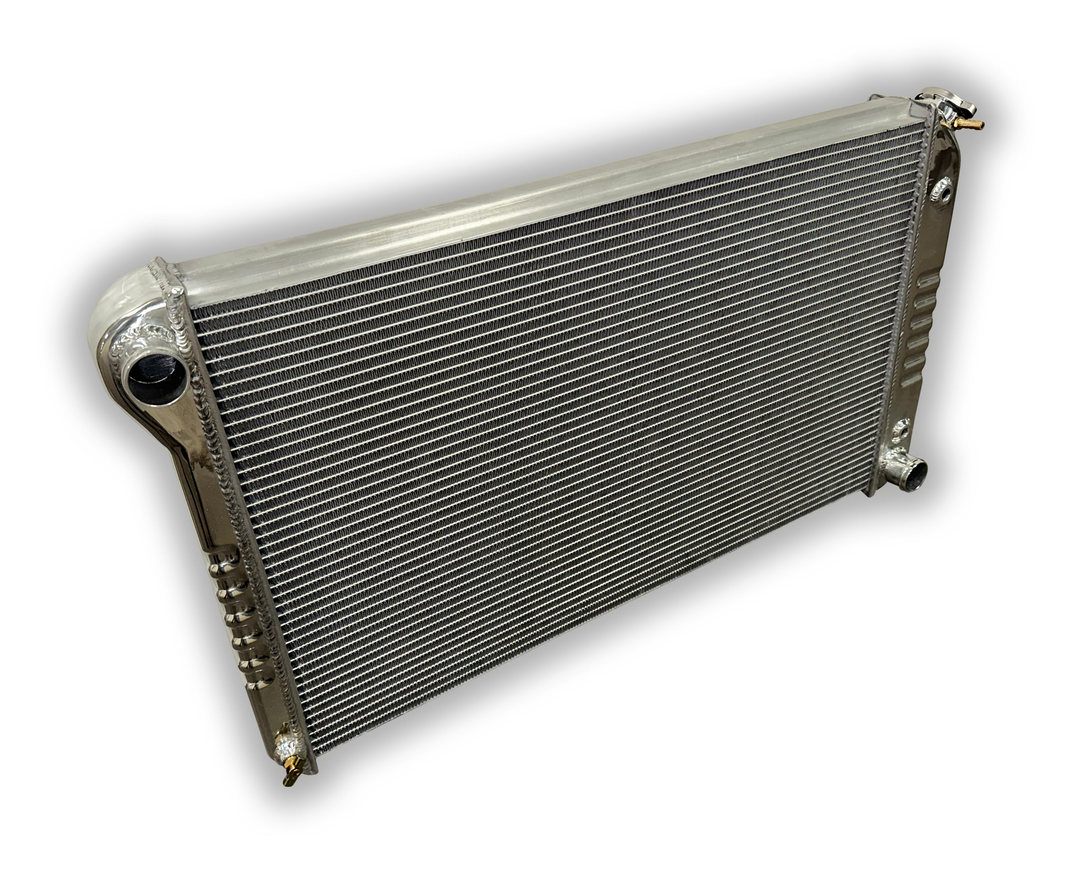1968 - 1977 Chevelle Aluminum Radiator - High Horsepower Dual 1-1/4