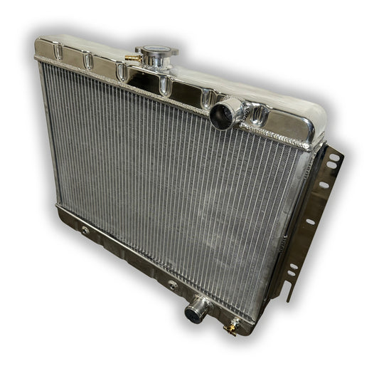 ECP 1959 - 1964 ECP Chevy Impala Aluminum Radiator - Dual Massive 1.0" Core Tubes