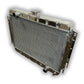 1963 - 1968 ECP Impala Aluminum Radiator - HD3 High Horsepower Cooling - Dual Mammoth 1-1/4" Tubes