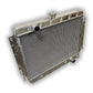 1963 - 1968 ECP Impala Aluminum Radiator - HD3 High Horsepower Cooling - Dual Mammoth 1-1/4" Tubes