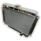 ECP 1959 - 1968 ECP Chevy Impala Aluminum Radiator - Notched For Aftermarket Steering Box Upgrades