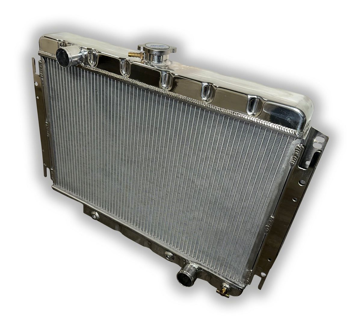 ECP 1959 - 1968 ECP Chevy Impala Aluminum Radiator - Notched For After ...