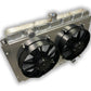 ECP 1959 - 1968 ECP Chevy Impala Aluminum Radiator - Notched - DUAL 3000 CFM HDDF Fans