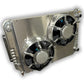 ECP 1967 - 1969 Camaro Aluminum Radiator - For LSX/LTX Conversions - Dual HPX Aluminum Fans