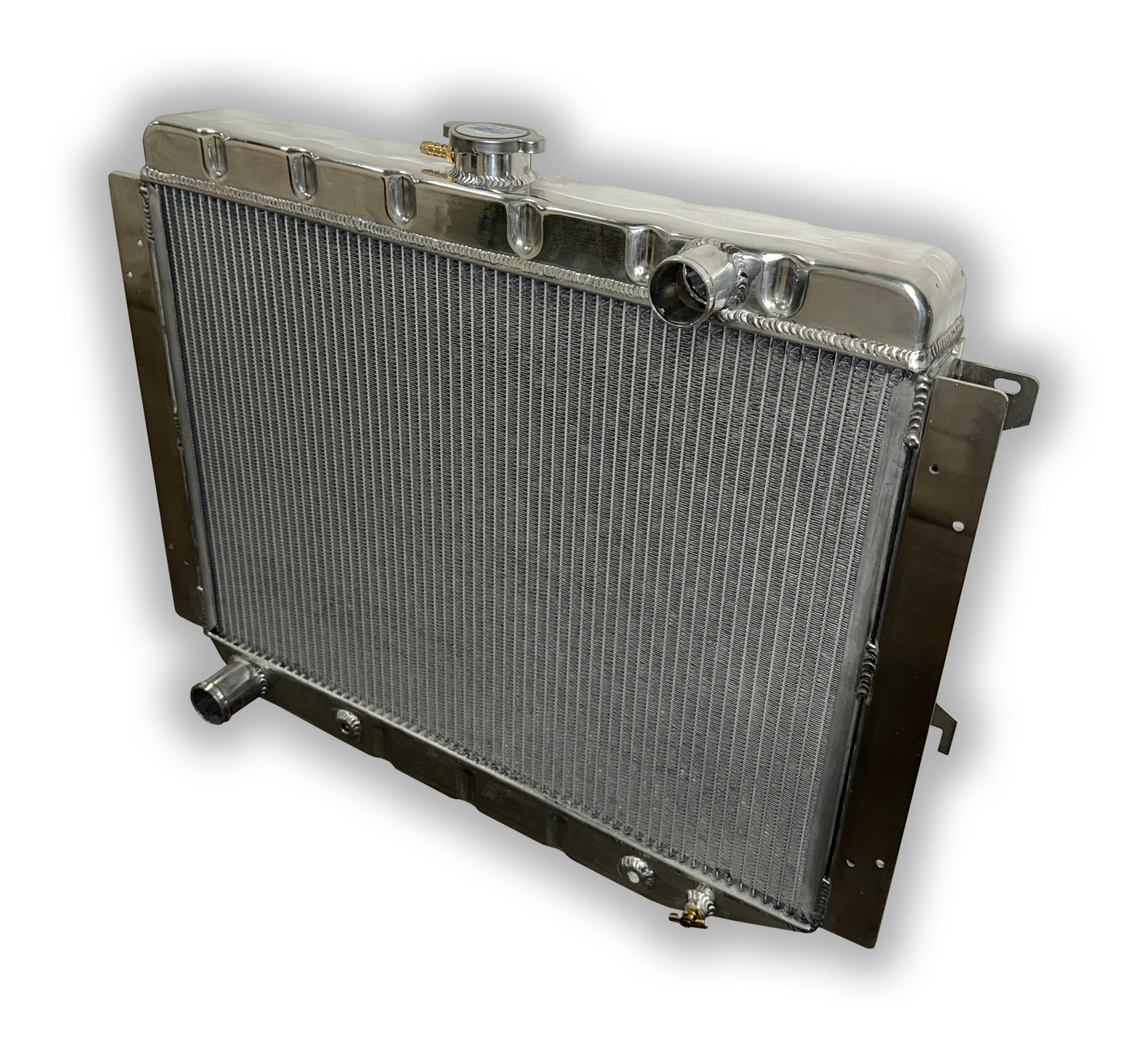 ECP 26" Aluminum Big Block Mopar Radiator - Big Cooling Tubes