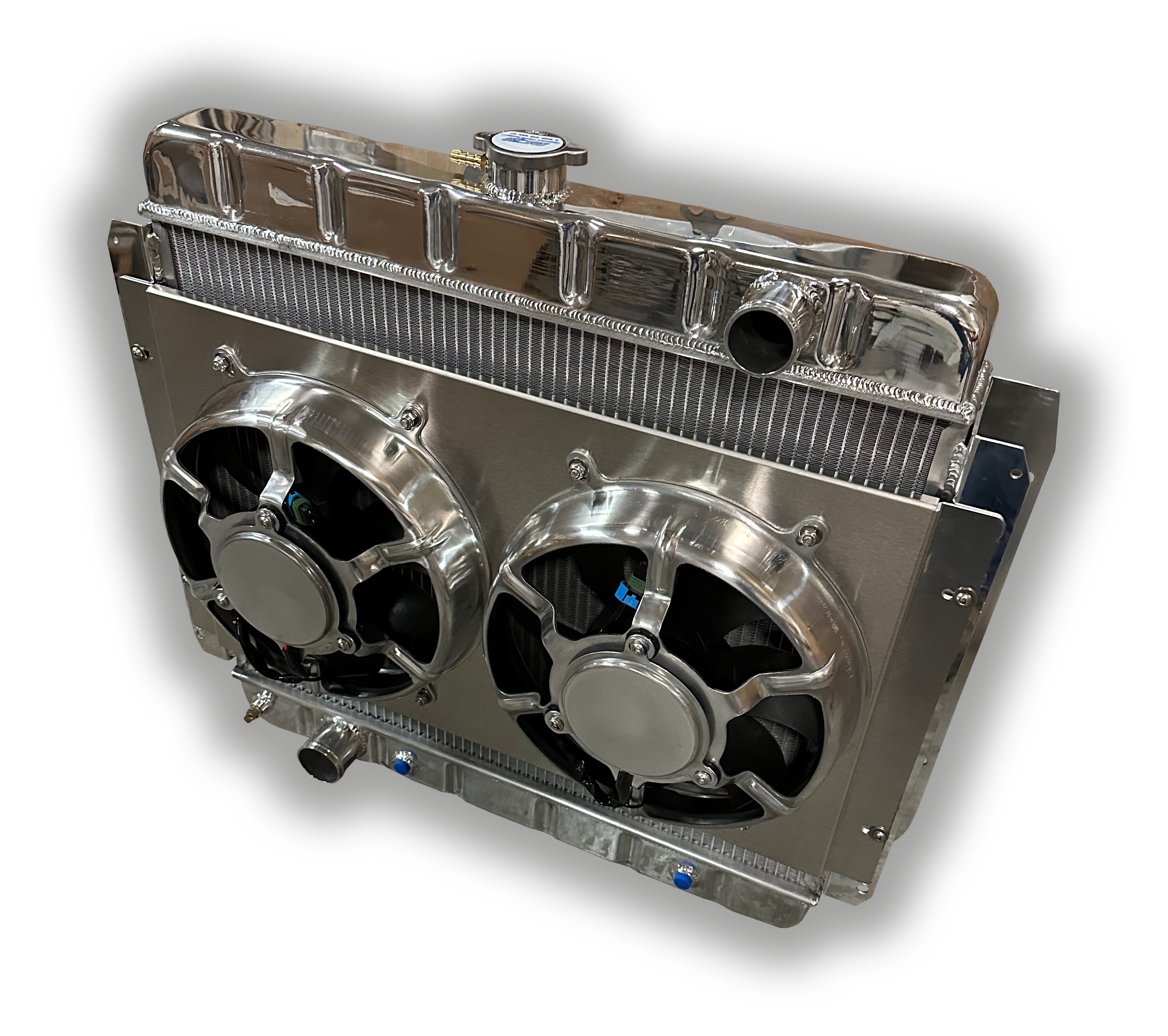 1968 - 1979 Ford F100 F150 Truck Heavy Duty Aluminum Radiator - Dual H ...