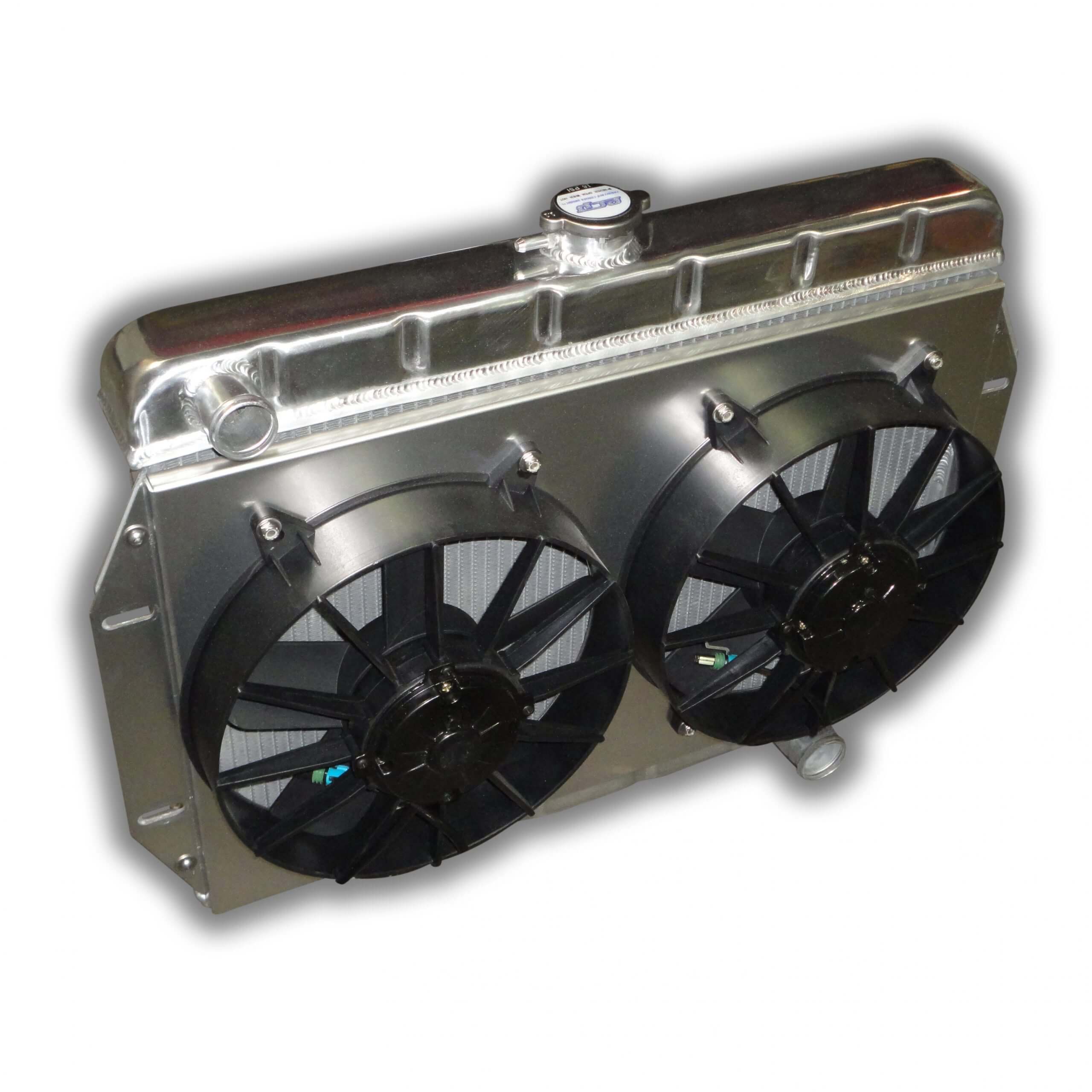 Jeep CJ 1972 - 1986 Aluminum Radiator For Small Block Chevy Conversion ...