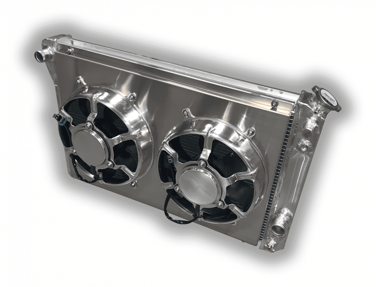 Gen Radiator 1982 - 1992 HD 3rd Gen Camaro Aluminum Radiator - Dual Aluminum HPX Fa ...