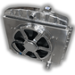 1948 - 1954 Chevy Radiator - 3000 CFM HPX Fan + Shroud