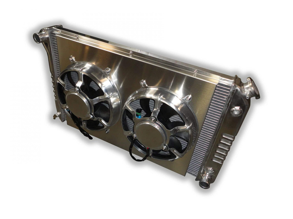 1970 - 1981 Firebird And Trans AM Aluminum ECP Radiator - Dual HPX Fan ...