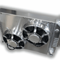 1967 - 1969 Camaro Aluminum Radiator - DUAL HPX FANS + ALUMINUM SHROUD - 3000 CFM Cooling 