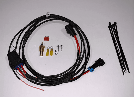 Single HD Electric Cooling Fan Harness Kit